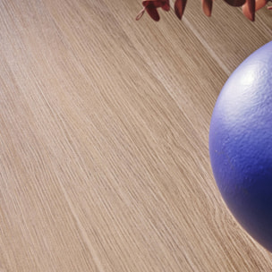 Bureau effet bois naturel 2 tiroirs 1 niche 120cm - L 120 x P 55 x H 77cm - Kuba