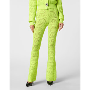PHILIPP PLEIN Flare Trousers MONOGRAM