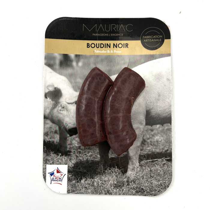 2 Boudins noirs aux chataignes - 340g - France