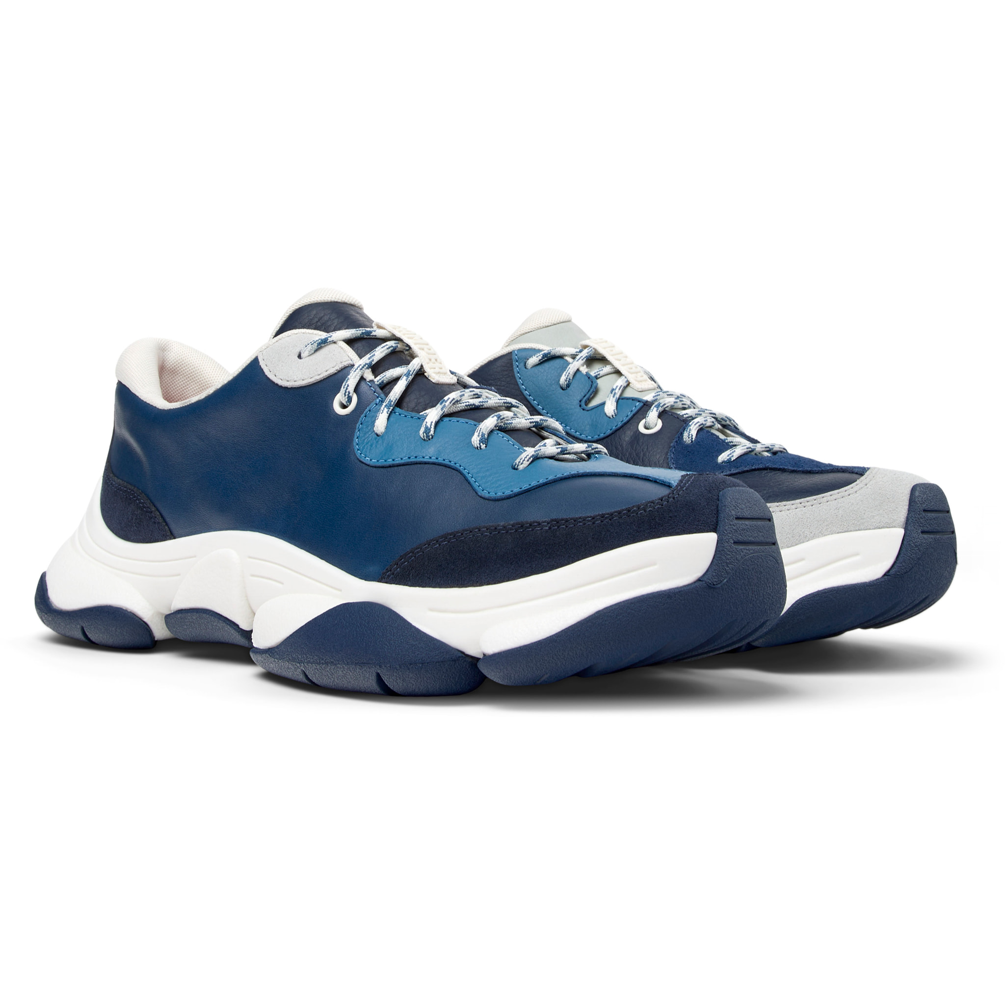 Zapatillas - CAMPER Karst 2 Twins - Azul - Cuero liso