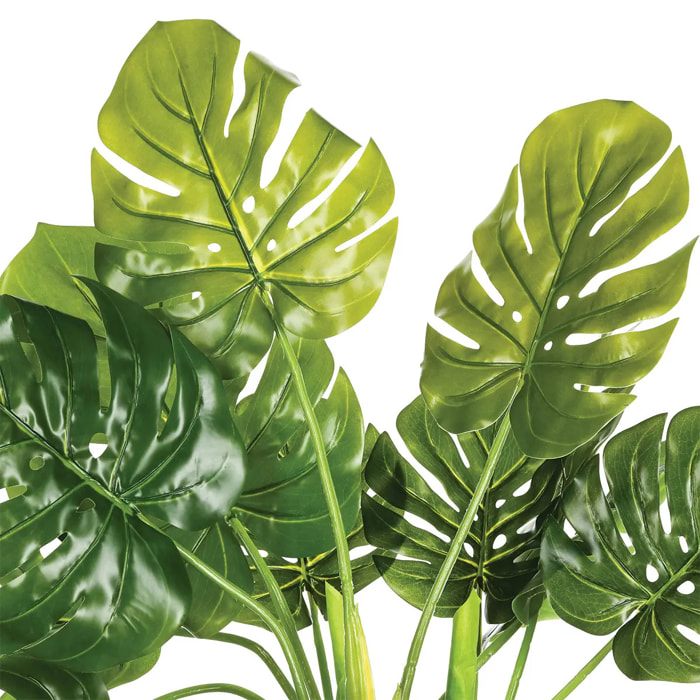 Plante artificielle pot ciment H70cm