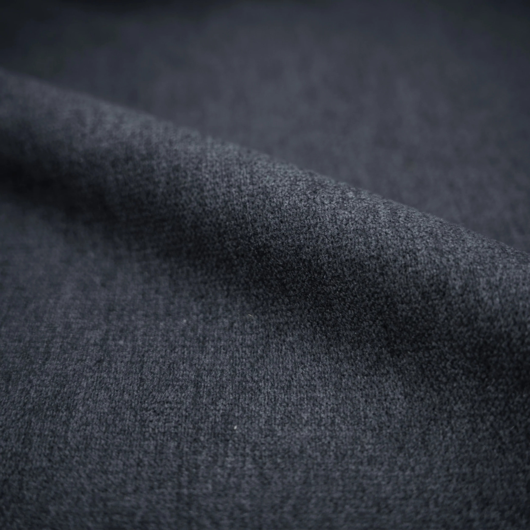 Lot de 2 chaises pour îlot central en tissu gris foncé 65,5 cm - Henrik