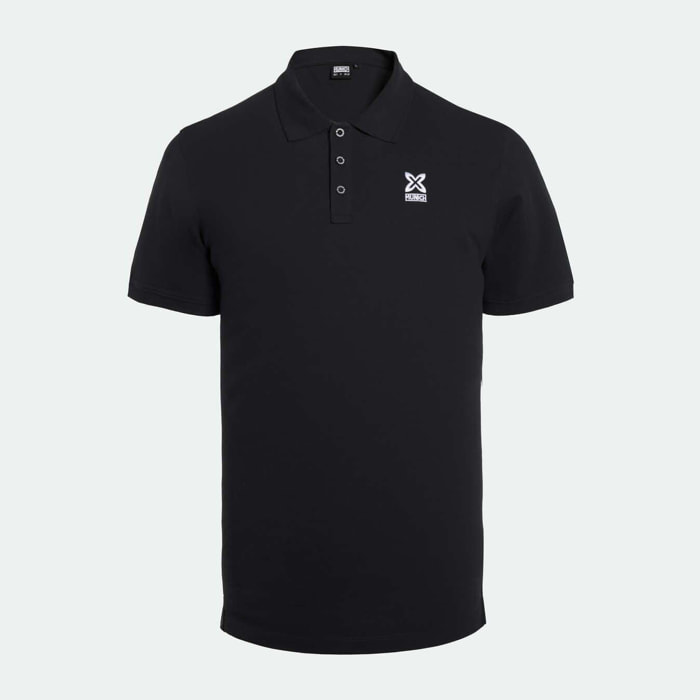 Polo MUNICH de algodón negro