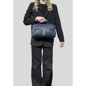 Borsa a Mano Elegante in Vera Pelle Made in Italy
