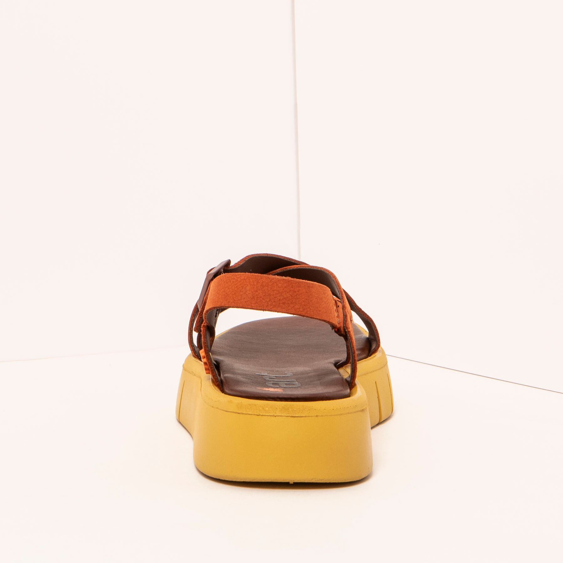 Sandalias 1853 NOBUCK DARK ORANGE/ MALAGA color Dark orange
