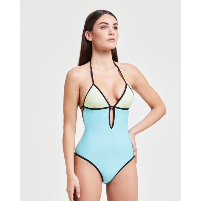 Pompea x Silvian Heach costume intero con coppe rimovibili