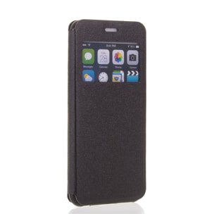 DAM COPRI LIBRO CON FINESTRA CHIUSURA MAGNETICA IP6/6S 7x1x14 Cm. Colore nero