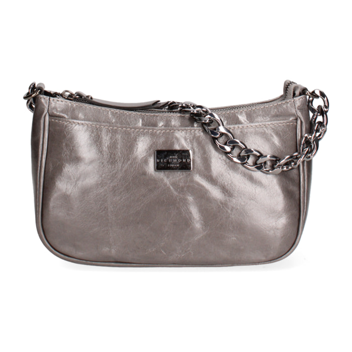 Borsa a spalla  da donna In Vera pelle Made in Italy 26x16x8 cm