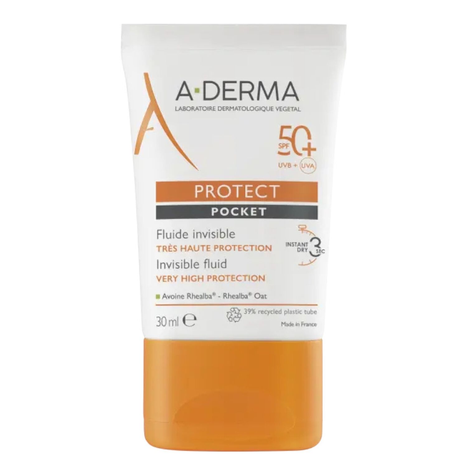 Protect SPF50+ - Fluide Solaire Visage Invisible Pocket 30 ml