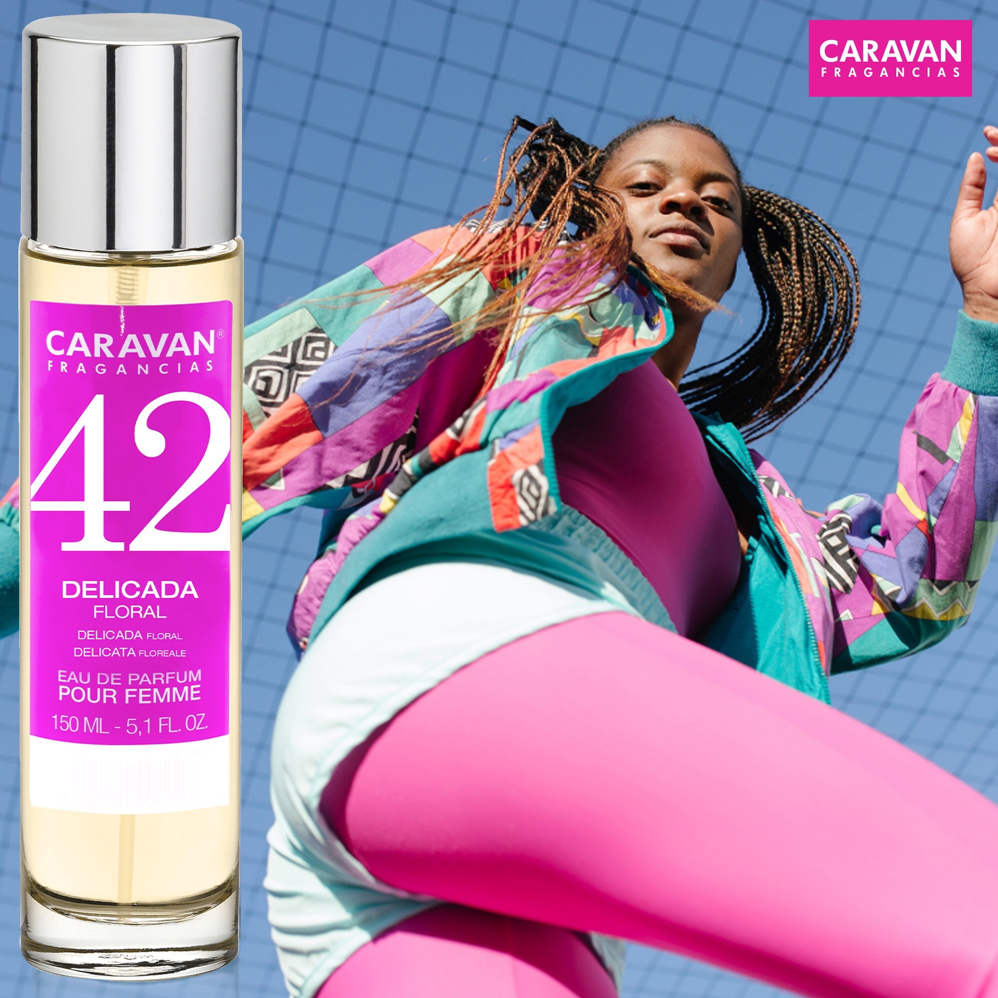 Set de 2 perfumes caravan para mujer nº45 y nº 42