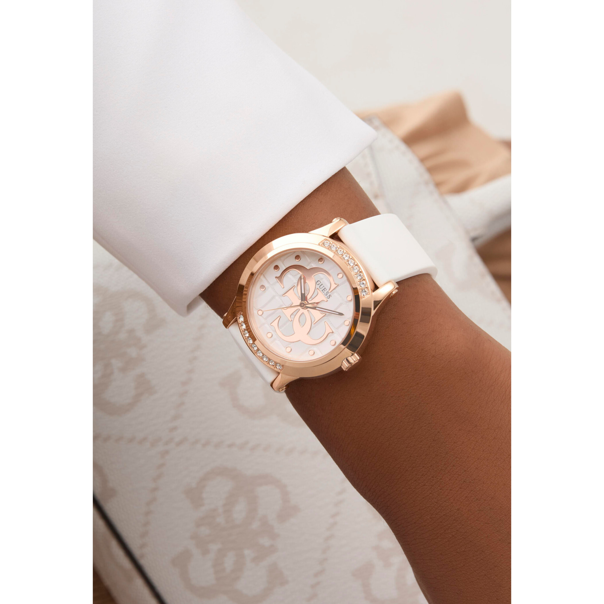 Guess Reloj Analógico De Cuarzo Annette
