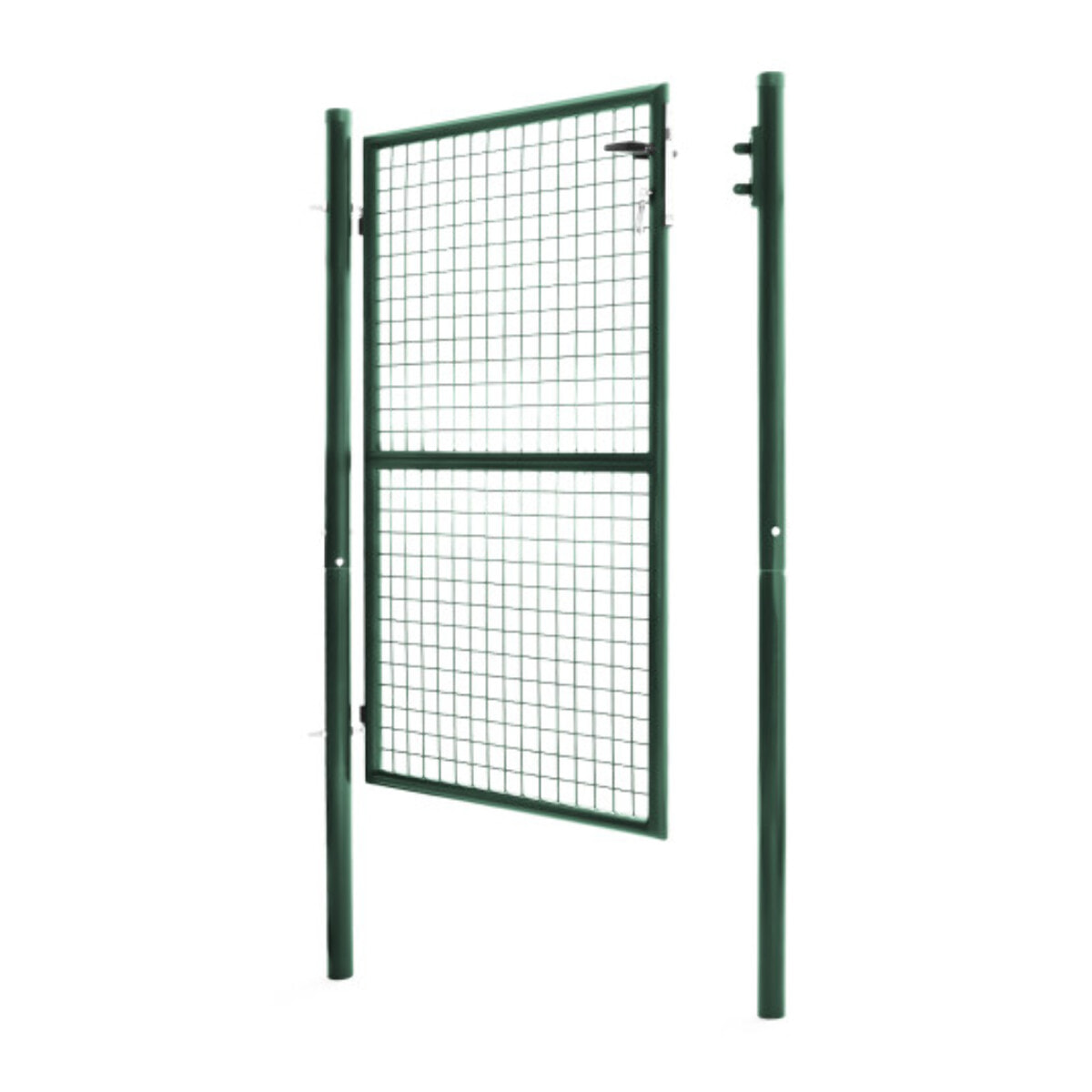 Portillon en acier vert 150x100cm