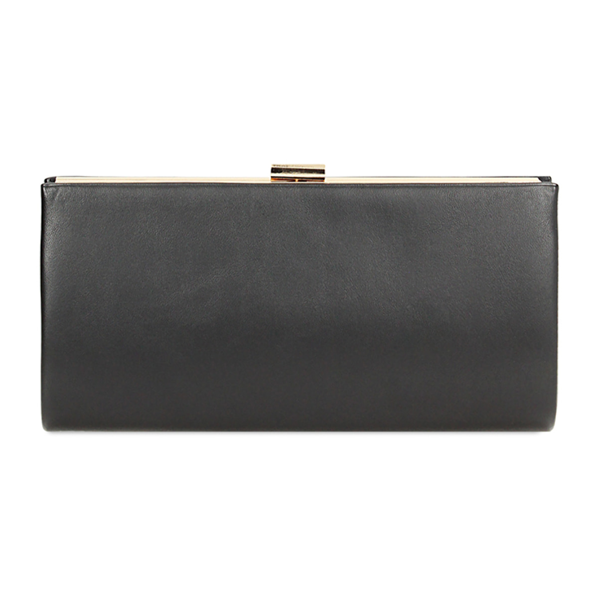 Pochette nera rettangolare