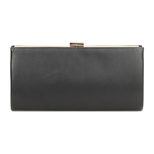 Pochette nera rettangolare