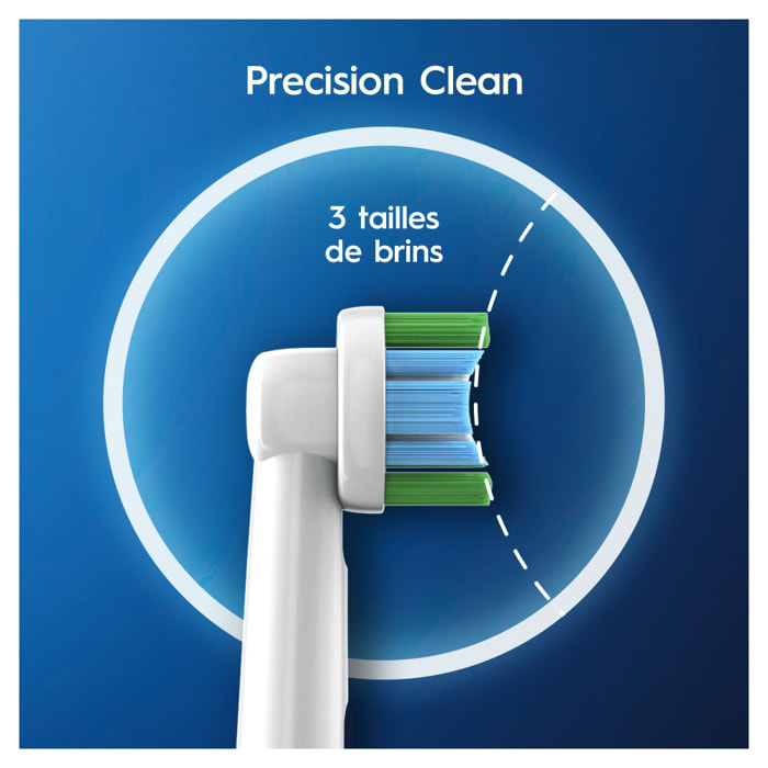 Oral-B Precision Clean Avec CleanMaximiser, 2 Brossettes
