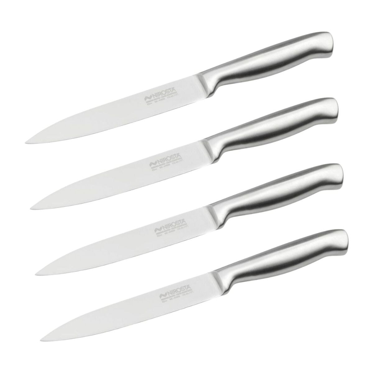 Ensemble de 4 Couteaux de cuisine universel 24 cm en tout Nirosta Star