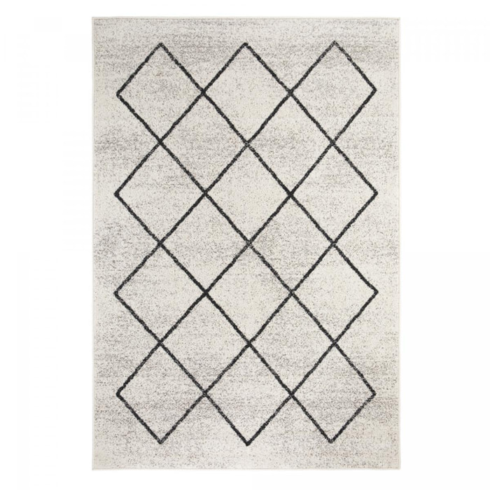 Tapis salon et chambre tissé motif scandinave BESO