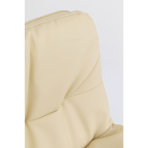 Tabouret de bar Daria simili crème Kare Design