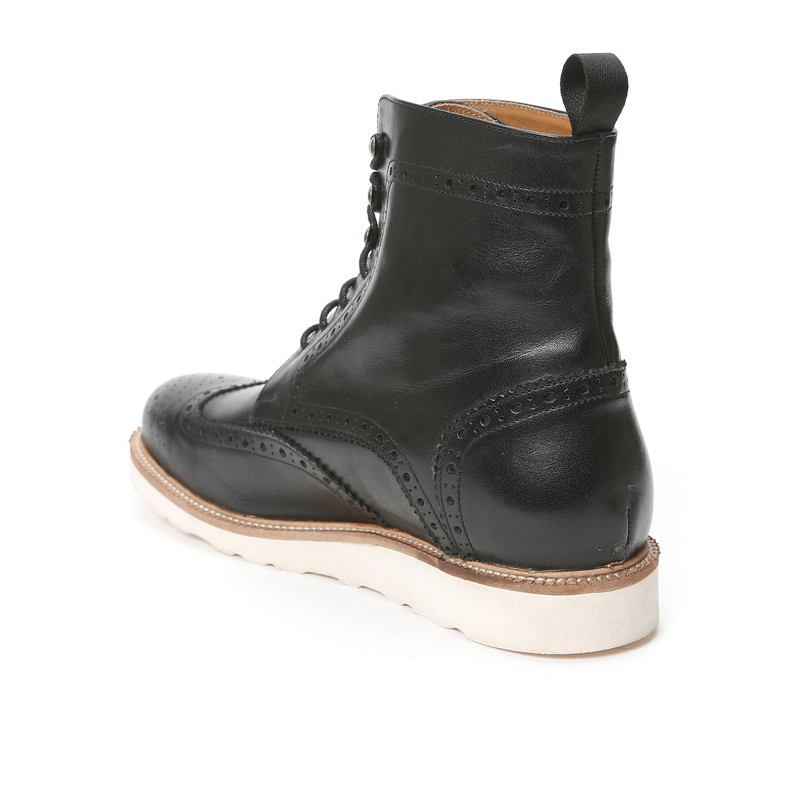 Derby boot British Passport nero