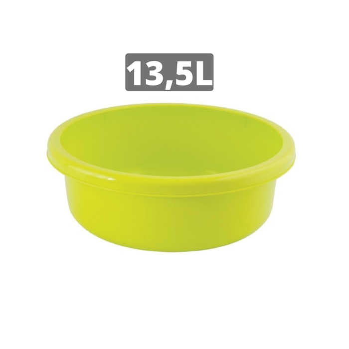 Bassine de lavage ronde 13,5L Vert MSV