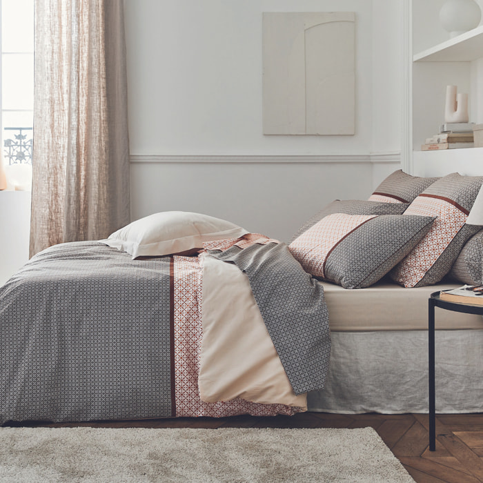 Housse de couette en percale - Naturel