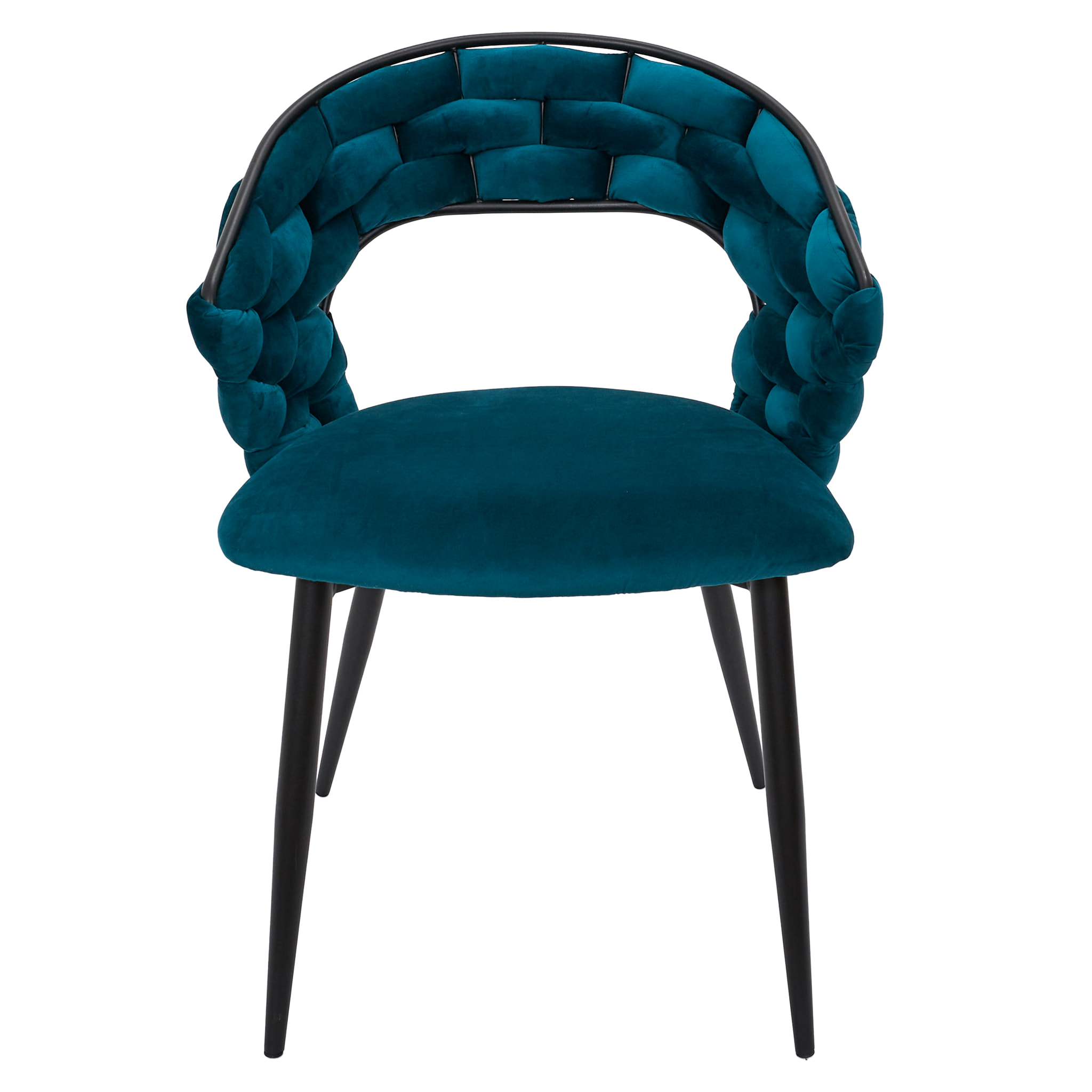 Chaise Sawyer Bleu Canard - Lot de 2