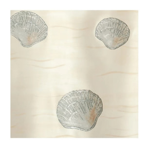 Rideau de douche Polyester ATLANTIS Beige Spirella