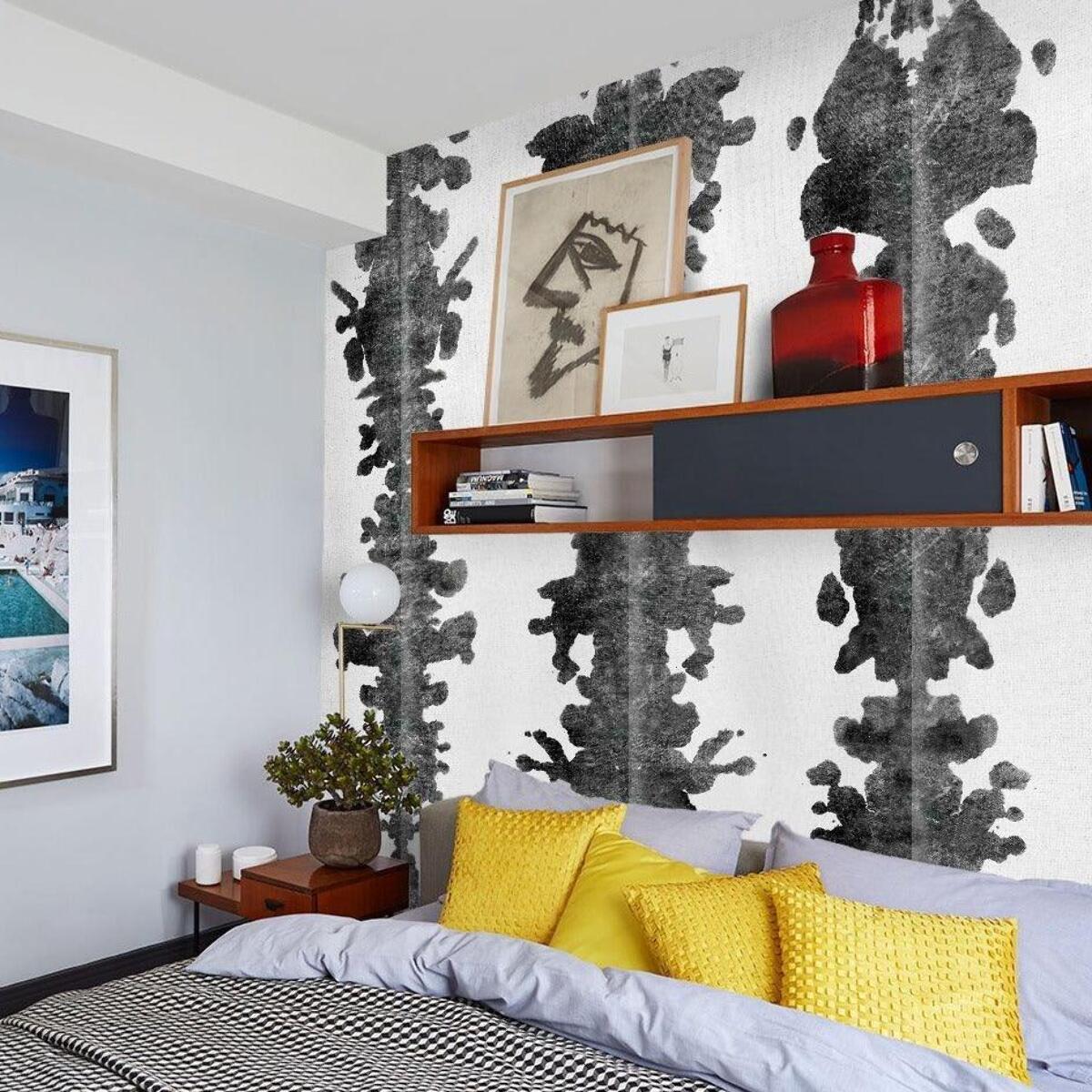 Carta da Parati Macchie Inchiostro