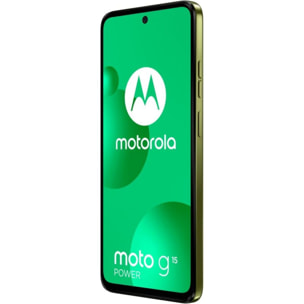 Smartphone MOTOROLA G15 Power Vert kaki 256Go