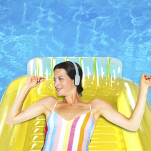 Letto galleggiante quadrato. 180x120cm. Materassino gonfiabile per piscina, lago, mare, ecc.