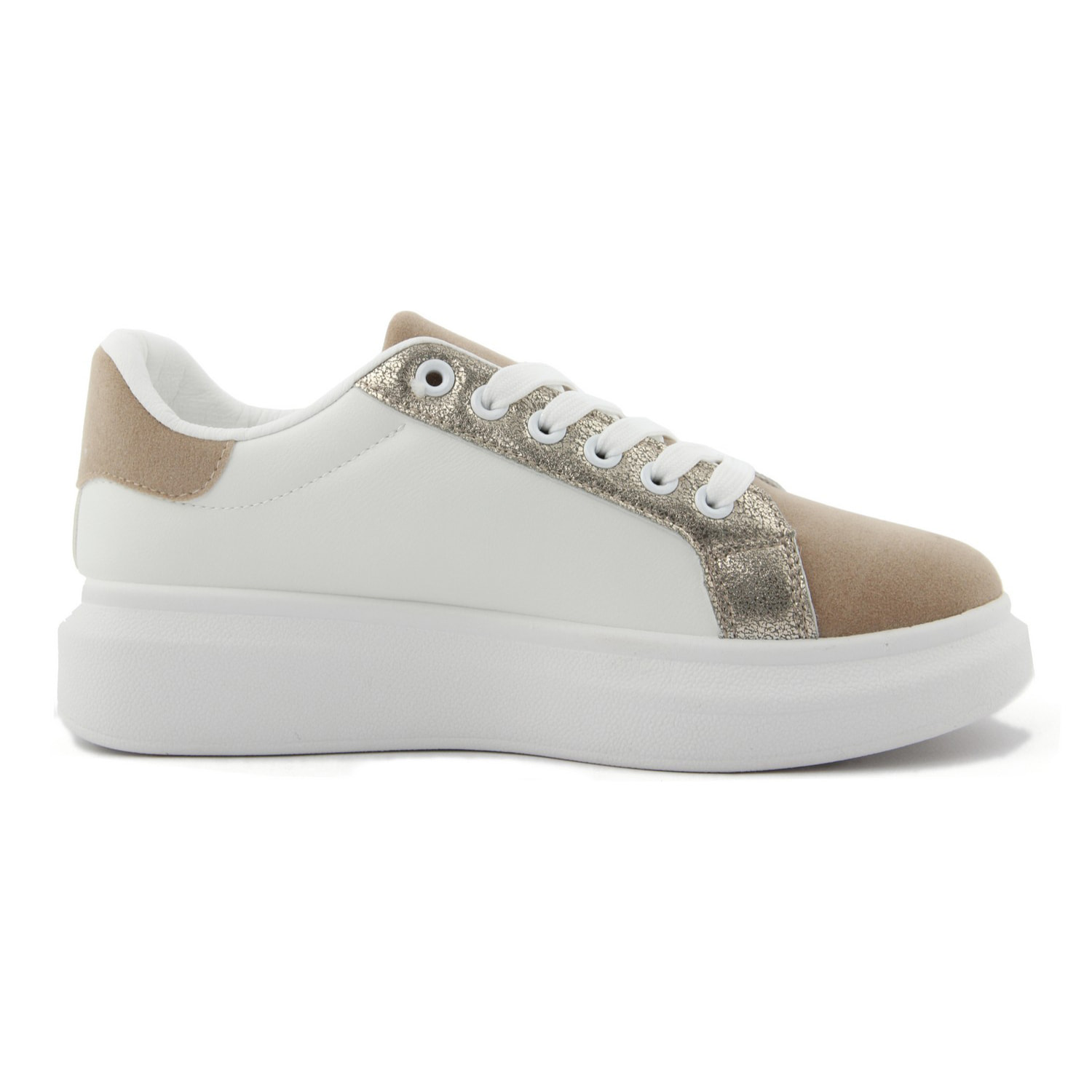 Sneakers Donna colore Beige