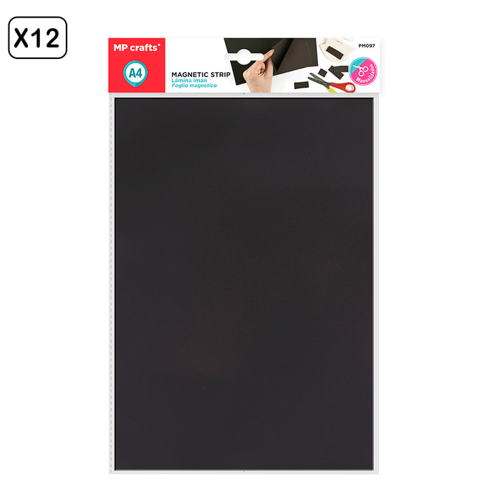 Pack da 12 Uds. MAGNETE FOGLIO A4