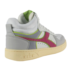 Zapatillas Sneaker para Mujer - DIADORA Magic basket demi wn 501.188552 01 C6655 White/Lunar rock