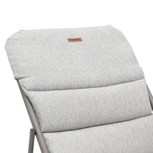 Chilienne de jardin empilable pliable Nillia café