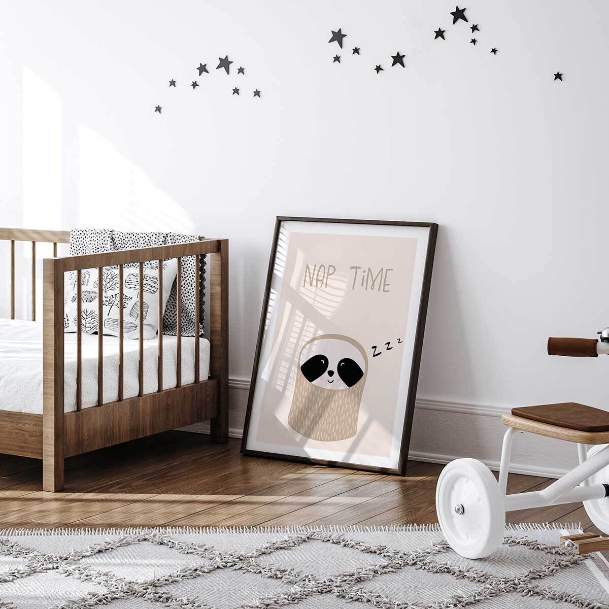 Affiche enfant paresseux  Affiche seule