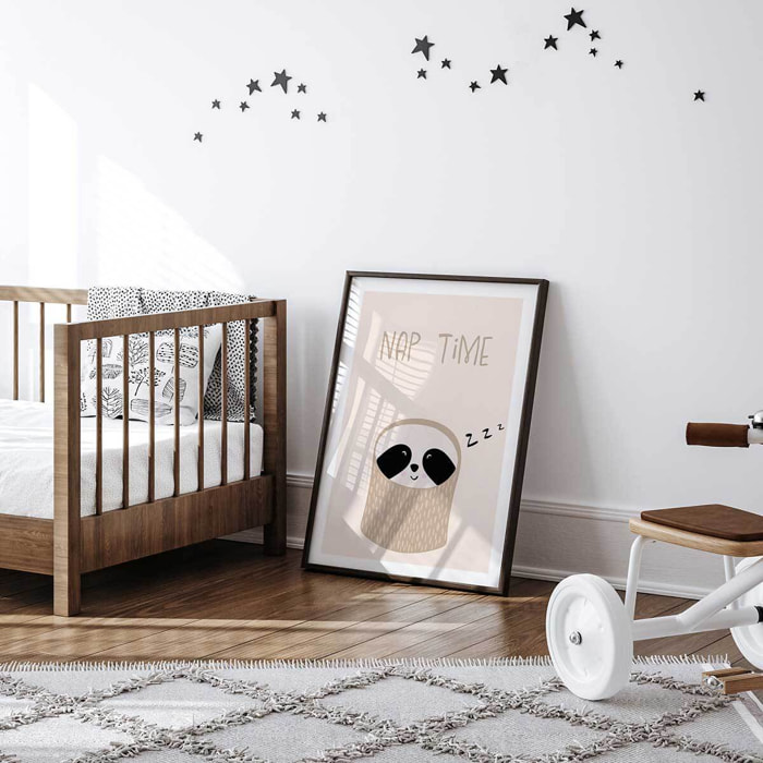 Affiche enfant paresseux  Affiche seule