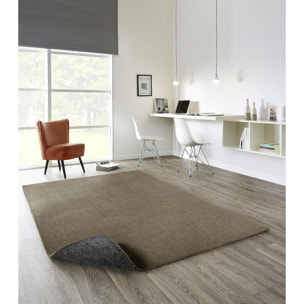 Tappeto Salotto Tinta Unita Tortora