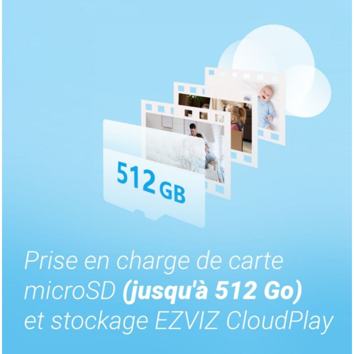 Caméra de surveillance EZVIZ H8c Pro 4K