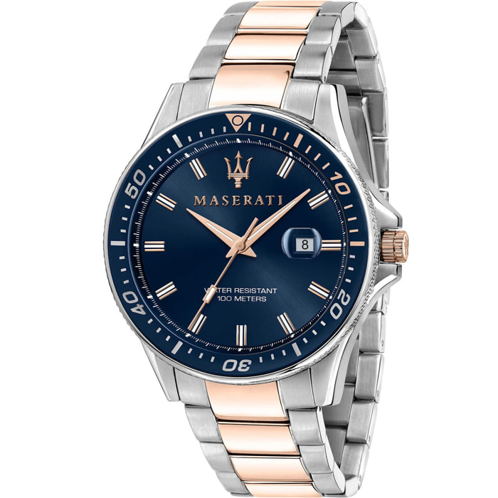 Reloj Maserati R8853140003 Hombre Analogico Cuarzo con Correa de Acero inoxidable