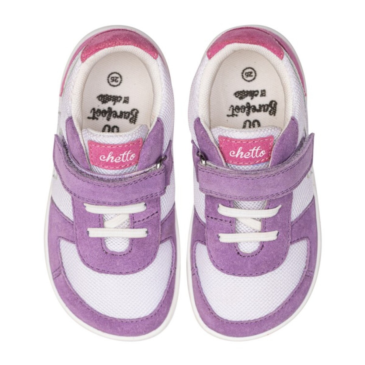 DEPORTIVO RAYO BAREFOOT BLANCO/MORADO – FLEXIBILIDAD TOTAL