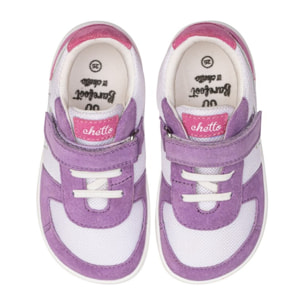 DEPORTIVO RAYO BAREFOOT BLANCO/MORADO – FLEXIBILIDAD TOTAL