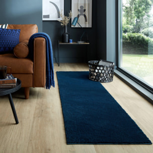 Tapis shaggy de couloir SHEEN Bleu