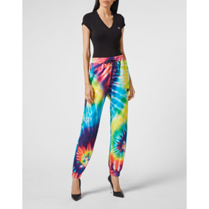 PHILIPP PLEIN Pantaloni da ginnastica TIE DYE
