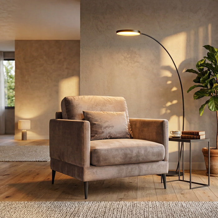 Fauteuil Splendido Velours - 1 Place