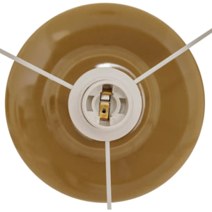 Lampe à poser champignon secteur Vinus vert Kaki H69cm