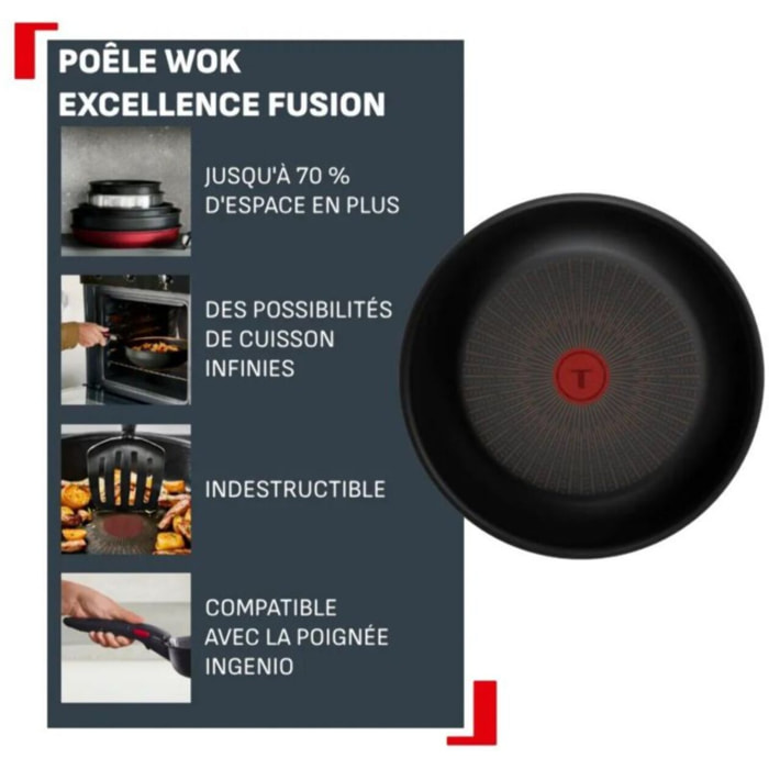 Wok TEFAL Ingenio Excellence 28cm