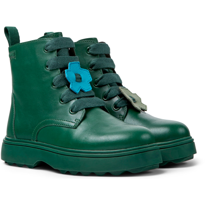 Stivaletti - CAMPER Norte Twins - Verde - Pelle liscia