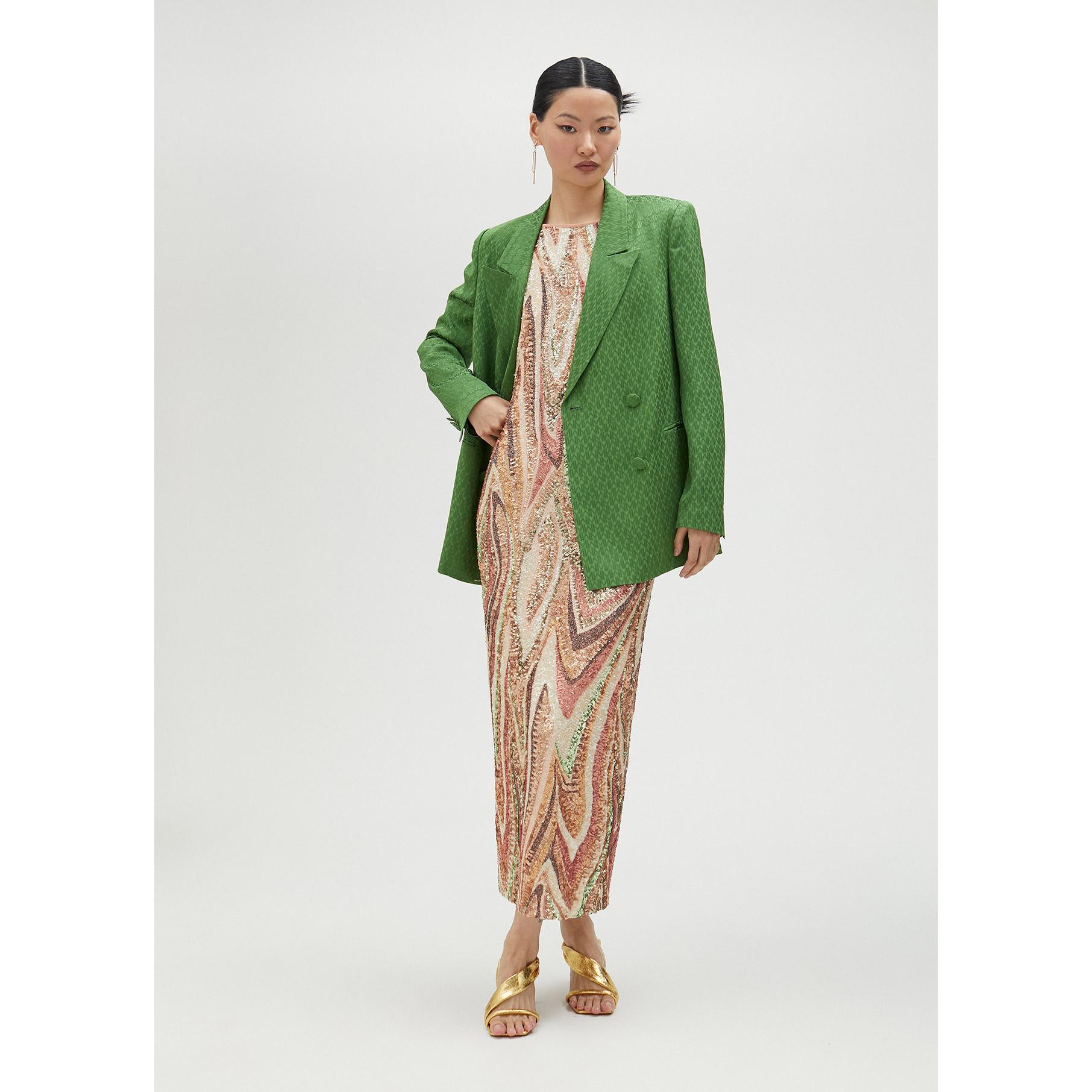 Vestito lungo paillette