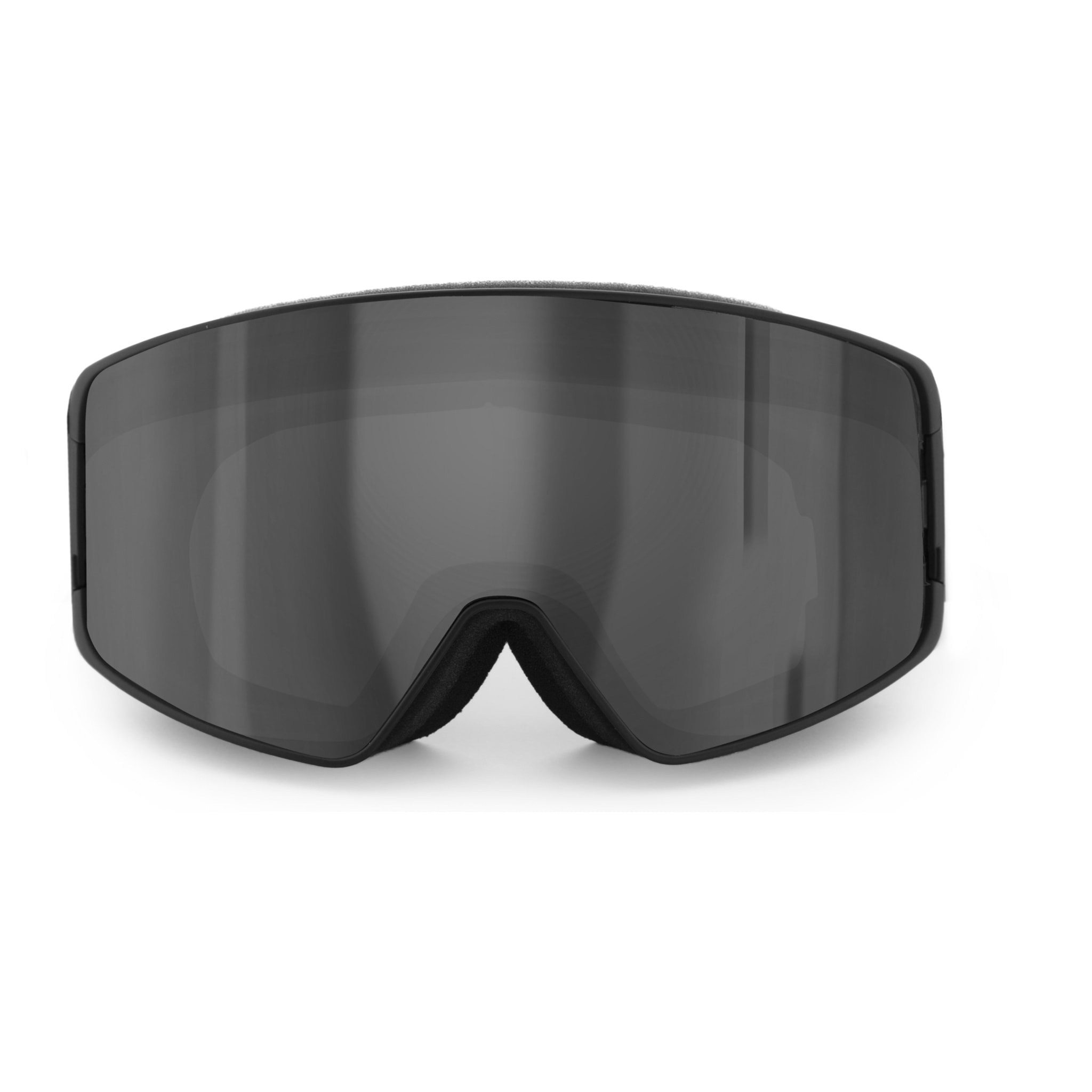 Maschera da sci ECOON Zermatt in nero/fumo