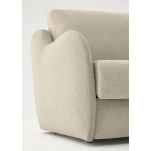 Sofá Cama Basic - Apertura Estilo Italiano - Colchón Matrimonio 140x195 - Tejido Anti-Manchas - 2 Cojines Función Almohada incluídos - 5 Años de Garantía
